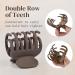 Hair Clips for Women and Girls Double Row 1.6" Small Hair Clips Small Claw Clips for Thin Medium Fine Hair - Nonslip Jaw Clips (Warm Color) 8 - Buy Online on GoSupps.com