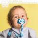 JSKWIKE 10 Silicone Ring Pacifier & Adapter for Pacifier Chains - Perfect for Baby Girls - Buy Online on GoSupps.com