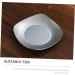 HOMSFOU 3pcs Square Snack Plate Soy Dish Ceramic Plates Soy Sauce Plates Oyster Dishes Sauce Seasoning Dish Small Plates Small Sauce Cups Square Plates Spices Dishes Stainless re-usable As Shownx3pcs 9.5X9.5CMx3pcs - Buy Online on GoSupps.com