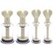 Vacuum Cupping Massage Chinese Cupping Therapy Set for Relaxation-4Cups (4Cups)