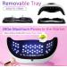 280W UV LED Nail Lamp for Fast Curing | Home & Salon Gel Polish Dryer with Sensor & Timer | Professional Nail Art Tools - Buy Online on GoSupps.com