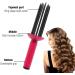 Portable Curly Hair Curling Brush - Volume & Fluffy Styling Tool | Antislip Comb Wand for Effortless Hairstyling - Buy Online on GoSupps.com