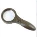 Lightweight Magnifying Glass Handheld 5X Magnifying Glass with Non-Slip Handle Suitable for Old People to Read Maps Watch Repairs Handicrafts Lofty Ambition