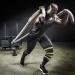 Zerone Sports Knee Bandage Wrap - Elastic Kneepad Straps for Gym Weightlifting & Cross Training - Compression & Support in Black & Yellow - Buy Online on GoSupps.com