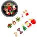 Lurrose 3D Christmas Metal Nail Studs Gems Xmas Nail Crystal Jewels Winter Holiday Nail Stickers Manicure Tips Wraps for Woman Girl Christmas Nails Art Decoration Supplies Style 3 3 Sets - Buy Online on GoSupps.com