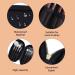 Professional Cosmetic Case & Brush Organizer - Waterproof Travel Makeup Bag with Zipper - Buy Online on GoSupps.com