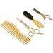 Hair Cutting Scissors Set Stainless Steel Barber Hairdressing Scissors Set Haircut Shears Kit for Beginner Professional - Buy Online on GoSupps.com