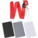 18% Grey White Balance Card Set - 3PCS Custom Calibration Camera Checker Cards with Lanyard Strap - for Video DSLR and Film - 3.35 x 2.2 inches - Buy Online on GoSupps.com
