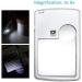 Wapodeai 6X 3X LED Magnifying Glass with Light Premium Card Type Magnifying Glasses Magnifying Glass for Reading Kids Jewelry Science 3X Magnifier Magnifying Glasses with Light Silver - Buy Online on GoSupps.com