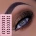 Buy 10 Pairs 3D Russian False Eyelashes - DD Curved Thick Lifelike Lashes (Black) | International Shipping Available - Buy Online on GoSupps.com