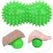 Kelepu PVC Massage Ball - Ergonomic Back & Foot Fitness Massage Ball - Home Muscle Relief - Green - Buy Online on GoSupps.com