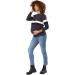 HAPPY MAMA Maternity Nursing Zipped Sweatshirt 1110 - Striped Jumper, Size 10, Graphite - Buy Online on GoSupps.com