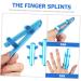 FRCOLOR 3pcs Finger Splint & Thumb Brace - Metal Support & Protectors for Finger Dislocation & Casting - Aluminum Alloy Finger Sleeves - Buy Online on GoSupps.com