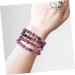 COHEALI 2pcs Beads Delicate Bracelet Beaded Bracelet Bead Bracelet Stone Jewelry Stone Bracelet Decorative Bracelet Stone Bead Jewelry Beaded Decor Turquoise Purple Emperor Stone Necklace Purple 0.80X0.80X0.80CM - Buy Online on GoSupps.com
