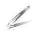 Eyelash tweezers volume technique - for eyelash extension with individual eyelashes - original VETUS ST-17 - curved - length 120mm
