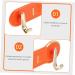 Alipis Coat Drying Hangers Keychain Pegs Plastic Belt Wardrobe Wall for Silk Bath Purse Rack Back Rail 19X3CM Orange - Buy Online on GoSupps.com