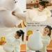 OUKEYI Funny Plush Seagull Chicken Pillow - Soft Stuffed Cushion Toy for Kawaii Festival Gifts (40cm) - Buy Online on GoSupps.com