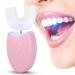 U Shape Electric Sonic Toothbrush 4 Gears Adjust Cold Light Teeth Whitening Device Automatic Adult Toothbrush Oral Care Tool