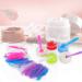 Accmor 150 Pack Mini Makeup Spatulas - Reusable Frosted Cosmetic Tip Scoops - Buy Online on GoSupps.com