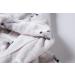 XINNE Soft Bathrobe for Boys & Girls - Cute Gray Fox Toddler Flannel Hoodie Sleepwear & Pajamas - Buy Online on GoSupps.com