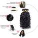 Menalue Brazilian Virgin Water Wave Curly Hair Bundles 16 18 20 Inch - 3 Bundles 100% Unprocessed Wet & Wavy Remy Hair in Natural Black Color - Buy Online on GoSupps.com