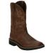 Justin Original Work SE4681 Justin Rugged Tan-11in Matching Top Soft Toe Work Boot Tan 13 EE