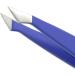 REMOS Stainless Steel Combination Tweezers 9.5cm - Dark Blue | For Splinters & Hair - Buy Online on GoSupps.com