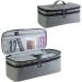 Spkaodngo Double Layer Travel All-in-One Hair Dryer Organizer Curling Wand Bag Hair Dryer Accessories Storage Bag for - Buy Online on GoSupps.com