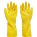 Cleaning Gloves Waterproof Dishwashing Gloves Durable Kitchen Cleaning Household Dishwashing Tools Dishwashing Gloves Yellow-m