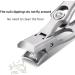 Lux German Grip Nail Clippers for Men - Ultra Sharp Heavy Duty Toe Clippers for Seniors | 2024 Portable Professional Nail Care Tools - Buy Online on GoSupps.com