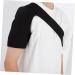 Buy Medium Black Shoulder Support Brace - Compression Shoulder Strap & Pads for Men | International Shipping Available - Buy Online on GoSupps.com