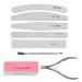 Nail Art Kit Professional Manicure Pedicure Tool Set Nail Sanding Sponge Files Nail Polishing Tool