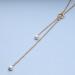 Boho Pearl Lariat Necklace | Gold Chunky Chain Y Necklace | Elegant Pearl Tassel Jewelry for Women & Girls - Perfect for Prom & Bridal - Buy Online on GoSupps.com