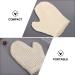 FOMIYES 2pcs Natural Sisal Exfoliating Bath Gloves - Double-sided Shower Scrubber for Deep Exfoliation - Buy Online on GoSupps.com