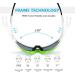 KOOTU Polarized Cycling Sunglasses | 3 Lenses UV Protection Sports Glasses for Men Women | Ideal for Cycling, Fishing, Hiking, Running - White - Buy Online on GoSupps.com