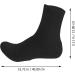 2pcs Pure Cotton Sock Spa Pedicure Booties for Men | Moisturizing Black Treatment for Dry Cracked Feet - Buy Online on GoSupps.com