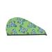 Motorcycle Riding Dinosaur Microfiber Hair Towel Soft Super Absorbent Hair Towel Wrap for Women Coral Velvet Quick Dry Hair Cap for Long Curly and Thick Hair