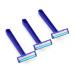 3-Piece Set Disposable Razors for Men - Sharp Durable Razor Blade Holder - Ideal for Personal Use - Buy Online on GoSupps.com