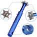 XCELLENT Golf Club Groove Sharpener with 6 Cutter Blades - Blue - Buy Online on GoSupps.com