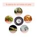 Asien Reptile Thermometer Black Round LCD Display Hygrometer Temperature Meter Terrarium Tank Vivarium Gauge Tester - Buy Online on GoSupps.com
