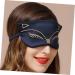 LALAFINA 1pc Silk Eye Mask for Sleeping Eye Patch Sleep Eye Pads Shade Lip Gloss - Buy Online on GoSupps.com