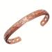 Copper magnetic bracelet with 6 magnets for men and women