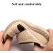 LTLGHY Women Orthotic Sandals | Arch Support Plantar Fasciitis Beach Flip Flops | Brown PU Leather Outdoor Sandal - Size 40 - Buy Online on GoSupps.com