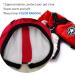 2 in 1 Dog Jacket with Harness for Large Dogs - Warm Outdoor Sports Vest 5XL Red | Shop Internationally - Buy Online on GoSupps.com