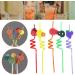Crazy Loop Straws Reusable Party Favors Drinking Suckers Colorful Twisted Straws Carnival Restaurant A3E9 for Kids Bar Straws - Buy Online on GoSupps.com