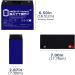 Mighty Max 12V 18AH Gel Battery Replacement for Yuasa NP18-12B - Reliable International Shipping - Buy Online on GoSupps.com
