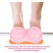Healvian Foot Massage Ball Set - 2 Half Ball Balance Pods for Deep Tissue Relief Acupuncture Support & Plantar Fasciitis Exercise - Pink - Buy Online on GoSupps.com