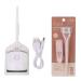 Heated Eyelash Curlers Electric Eyelash Curlers USB Rechargeable Portable Eyelash Curler with 2 Modes & Sensing Heating Silicone Pad for Quick Spontaneous Curling Eye Lashes