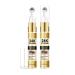 XJBD 24K Gold Under Eye Cream for Dark Circles & Puffiness Anti-Aging Eye Cream with Hyaluronic Acid Hydrating Lifting Nourishing Delicate Under-Eye Area Reduce Fine Lines Wrinkles & Bags