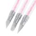 3Pcs Silicone Nail Art Sculpture Pen Set - Rhinestone Nail Art Brushes for Precision - Buy Online on GoSupps.com